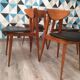 Chaises modèle "fontaria" de chez baumann vers 1970