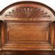 English Renaissance style oak cabinet