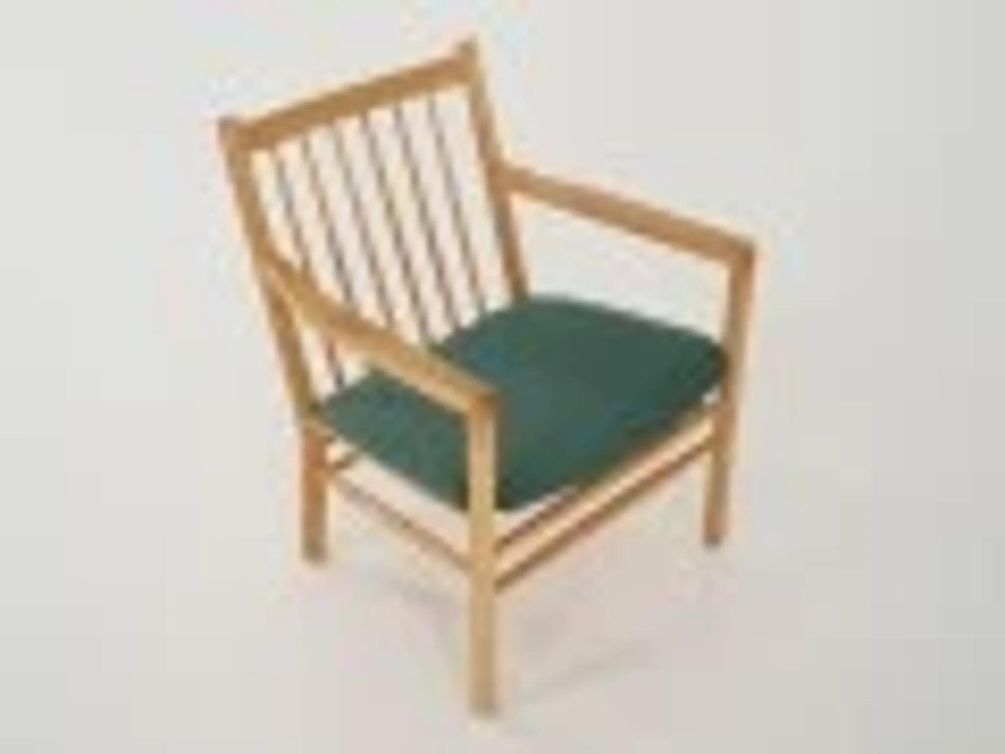 Beech armchair, Danish design, 1970s, designer: Erik Ole Jørgensen, manufacture: Tarm Stole & Møbelfabrik