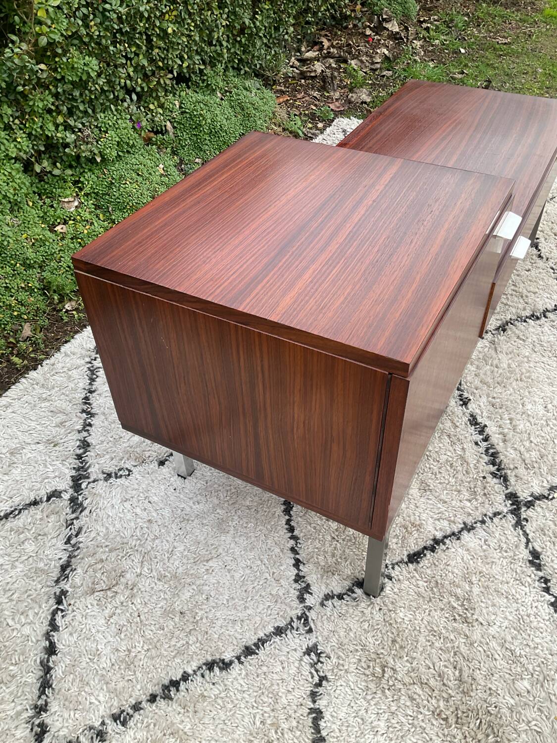 Vintage TV unit in rosewood from the 60s-70s.