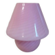 Pink mushroom lamp MURANO 70's