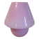 Pink mushroom lamp MURANO 70's