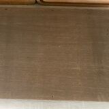 Wood and brass top 62X39