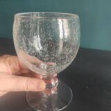Vintage French set of 6 large water cups from Biot
