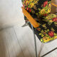 Vintage folding deckchair