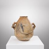 French Provincial Terracotta Vase, 19th‑Century