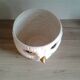 70s ceramic owl head pot cover