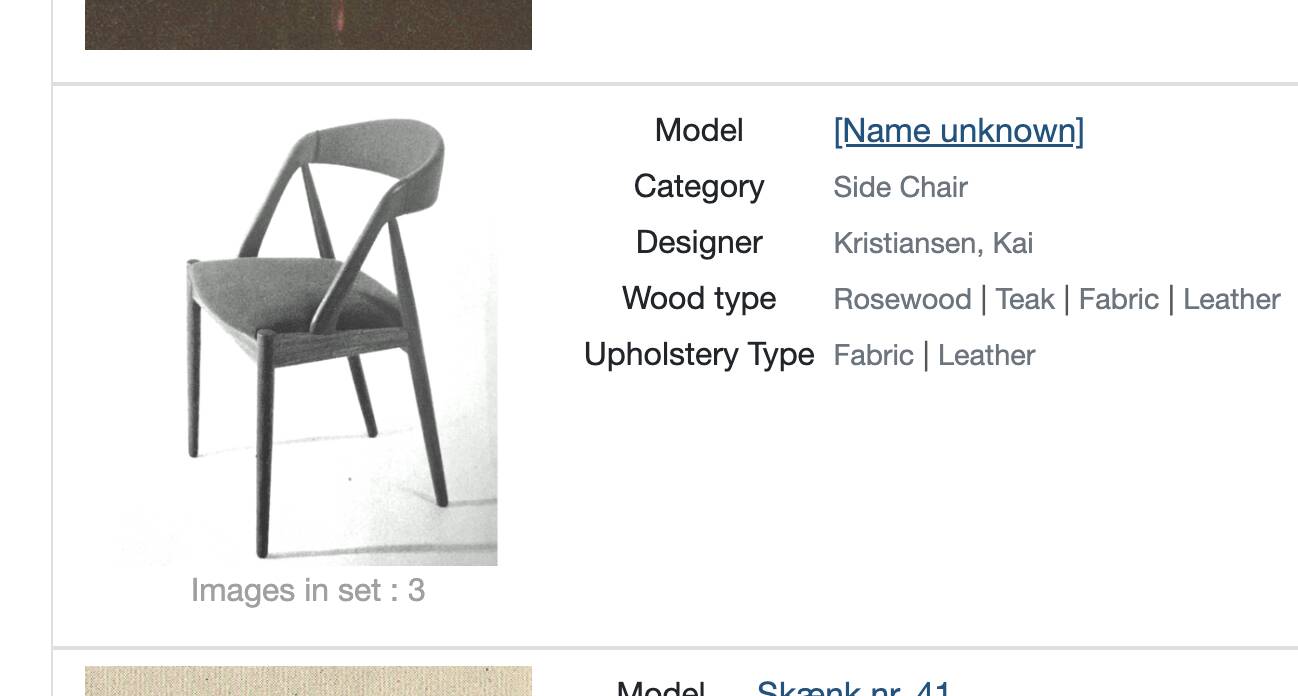 960s, Danish design by Kai Kristensen, model 31, pair of armchairs.
