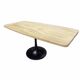 Samba solid wood table with tulip base