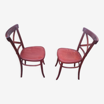 2 bistro chairs