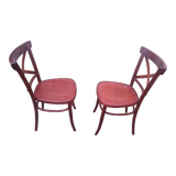 2 chaises bistrot