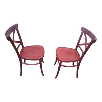 2 bistro chairs