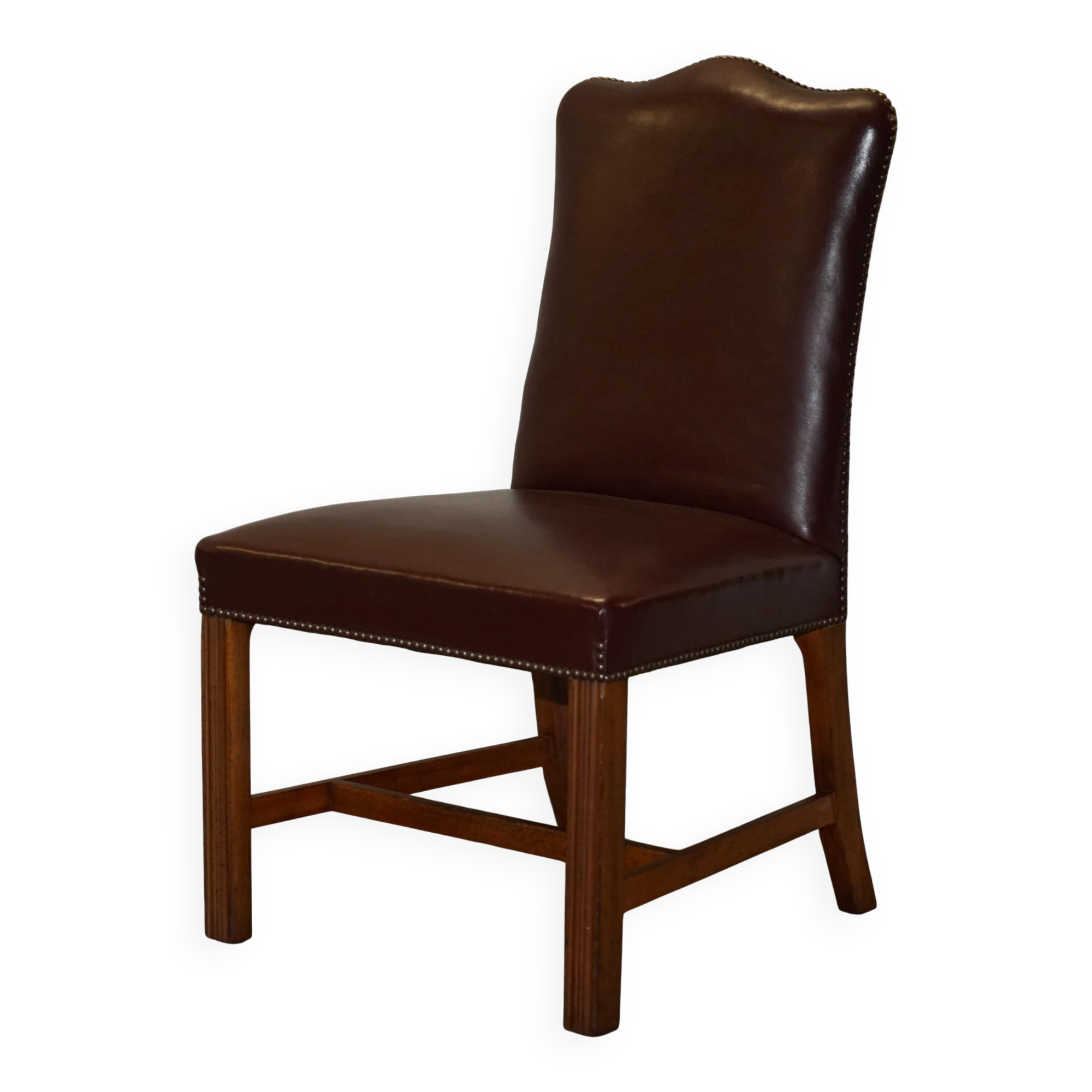 Pair of Spencer House leather office chairs