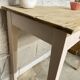 Petite table de ferme rénovée ou bureau