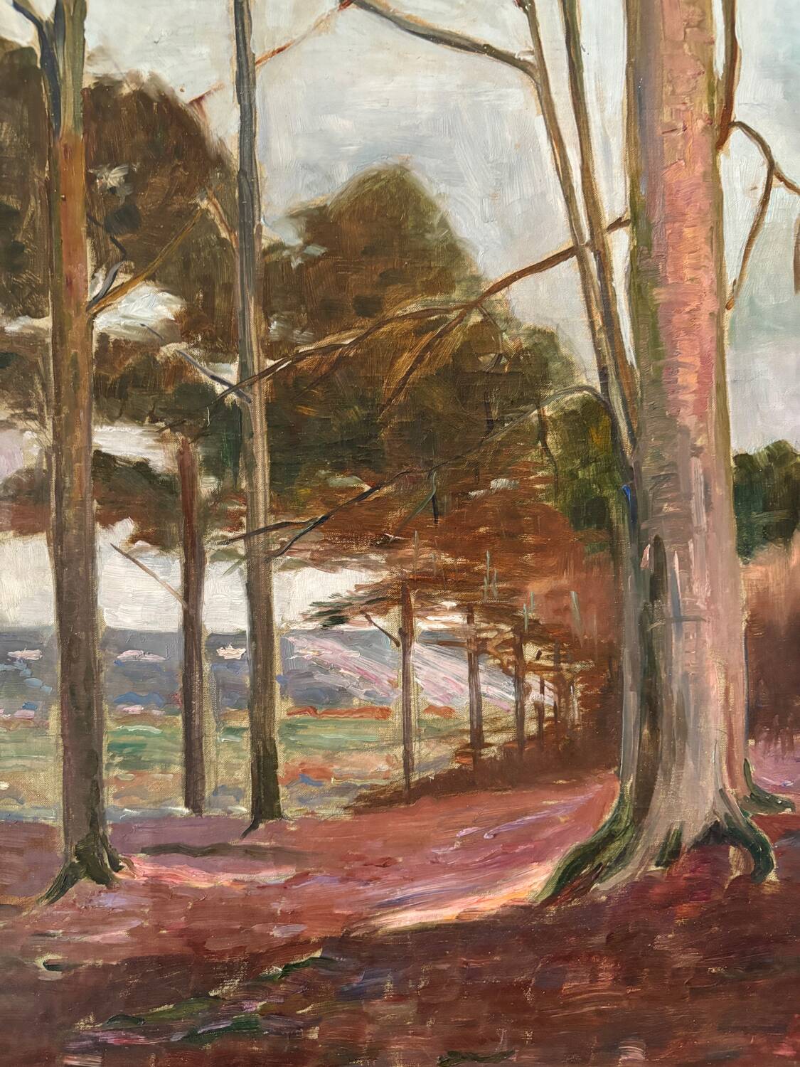 20th century landscape of Vernon