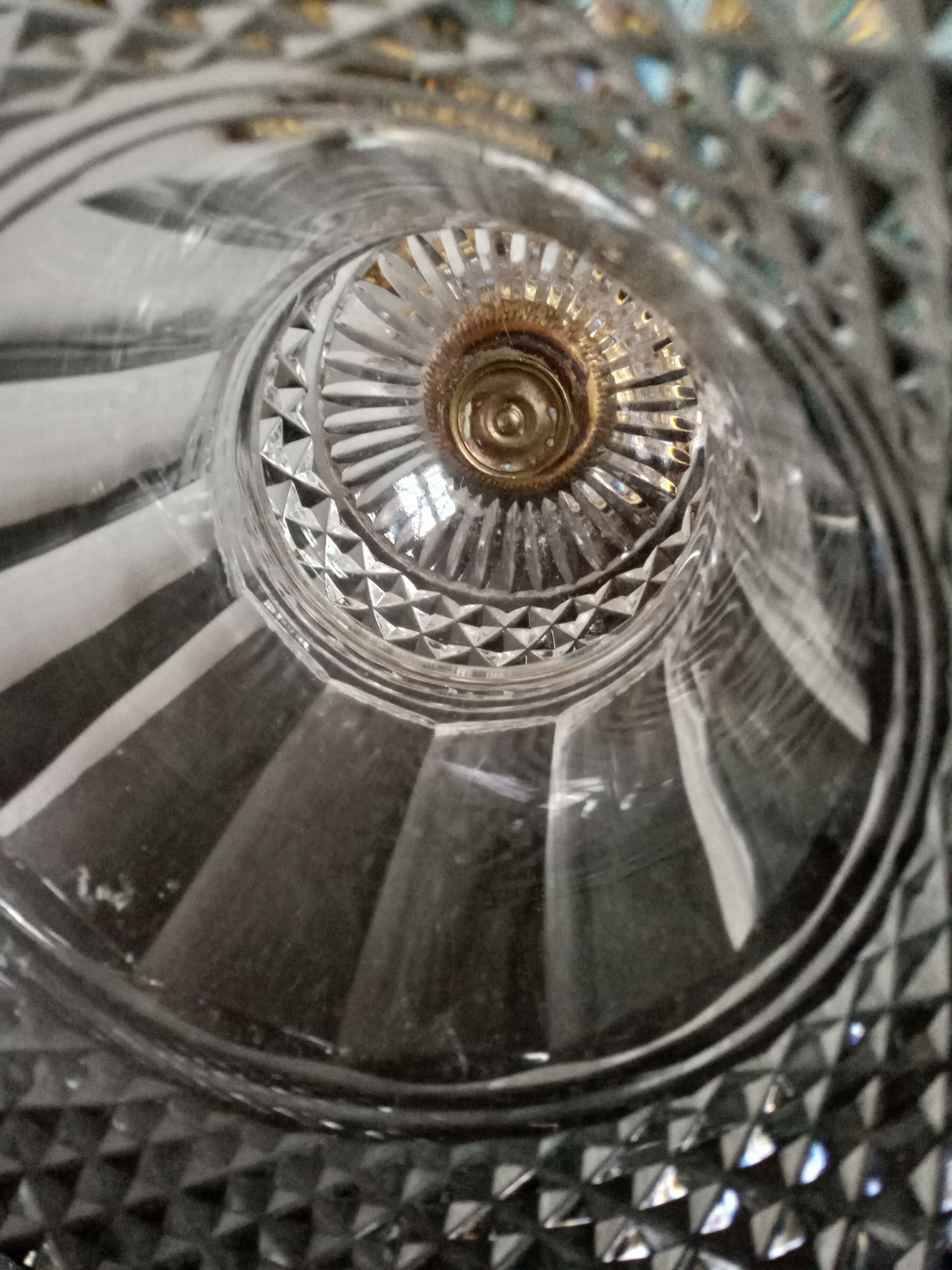 Vase cristal médicis