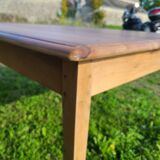 Cherry wood farmhouse table circa 1930