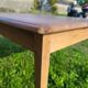 Table de ferme en merisier vers 1930