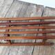 Old vintage wood and metal Davos sledge