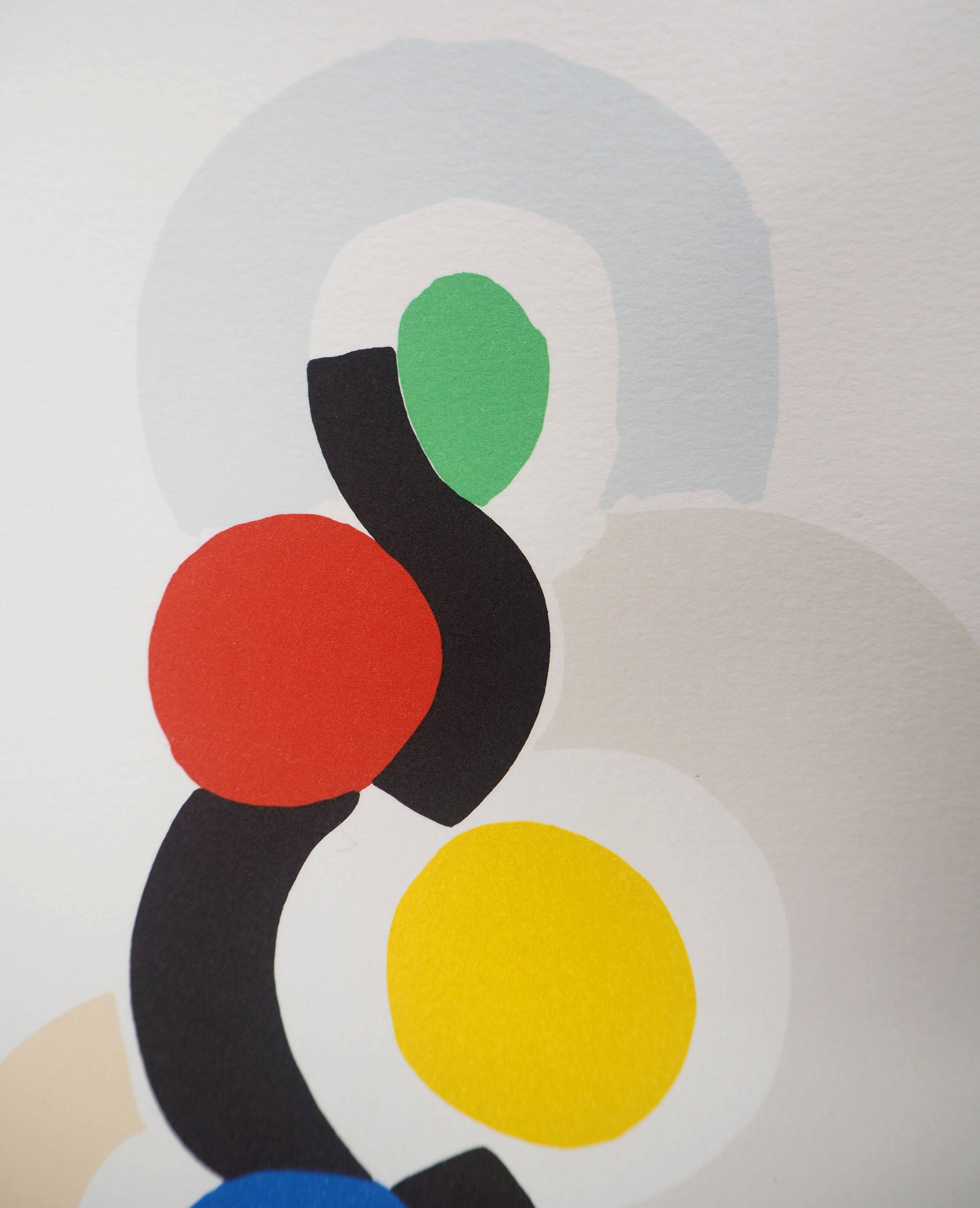 Sonia delaunay: rhythm and dance - lithograph