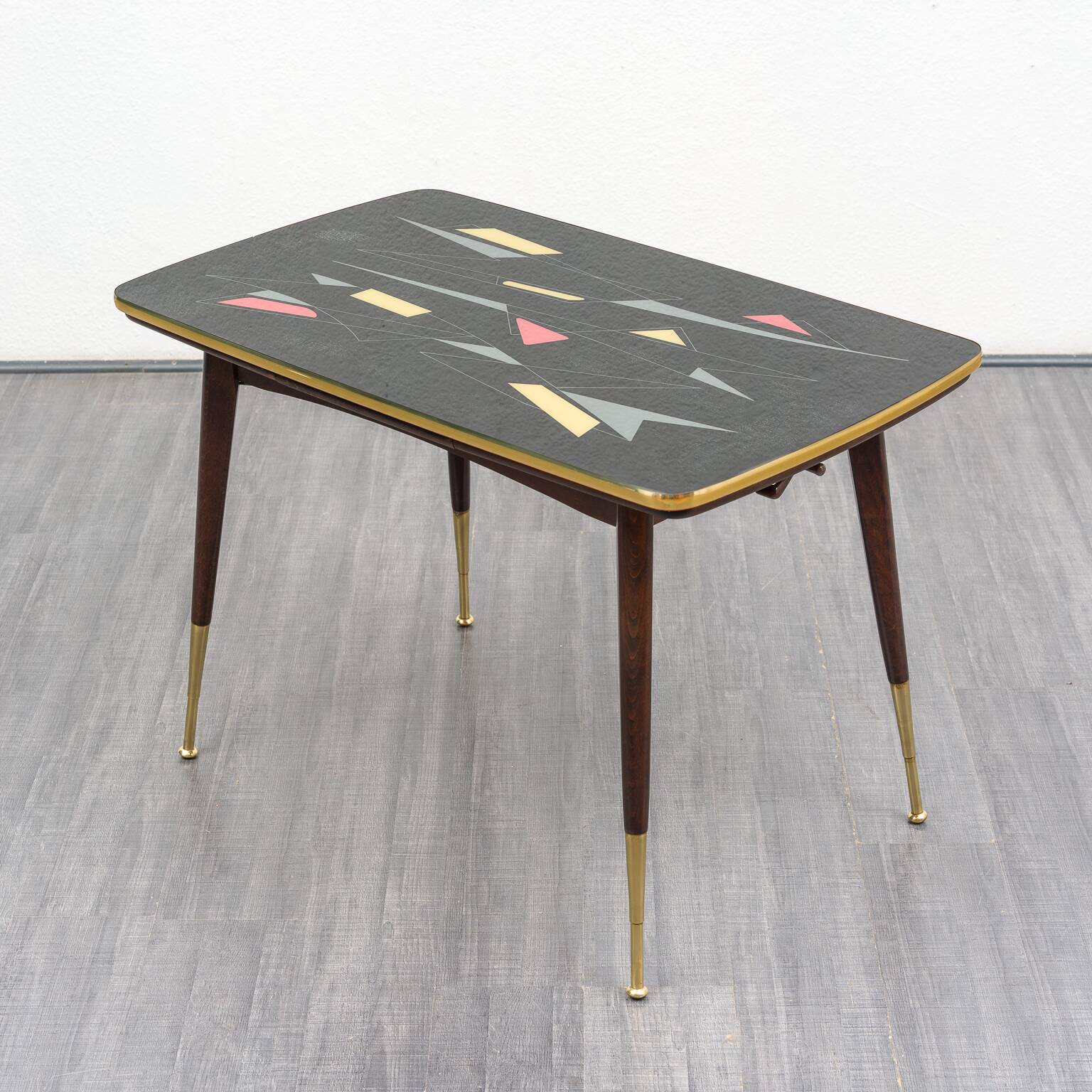 High-low table, vintage 50s