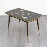 High-low table, vintage 50s