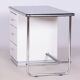 Bauhaus Writing Desk, Steel, Glass, Germany, 1940s
