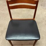 6 Scandinavian chairs from the 1960s