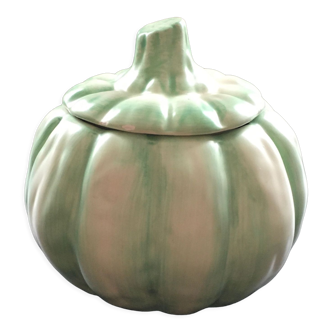 Green pumpkin pot