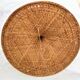 Asian Chinese hat in rattan wicker 60/70s with a diameter of 55 cm