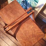 Wooden sewing worker