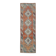 Vintage red Turkish hand-knotted runner 94x290