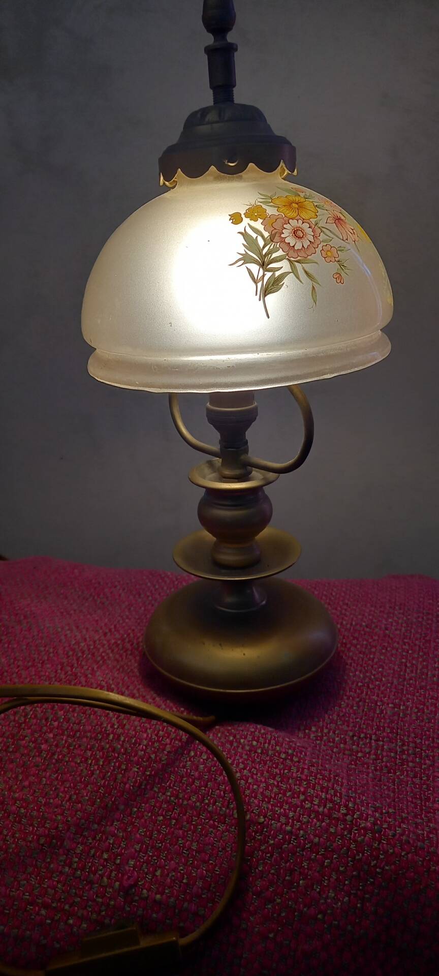 Lampe de chevet laiton