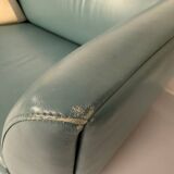 Living room sofa and armchair Atlantis design from the 90s by Wittmann vintage