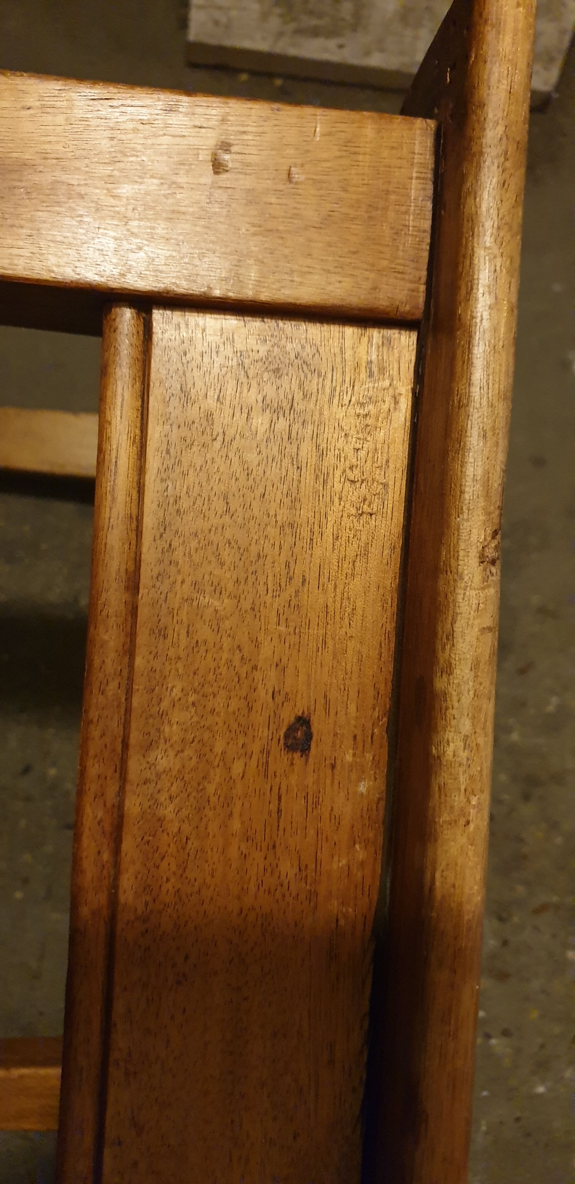 Solid beech wood table 50/60