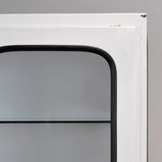 Vintage Iron And Glass Medical Cabinet, 1970s