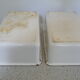 Pair of enamelled tole trays 20/30s