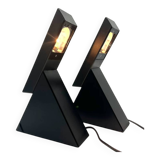Lampes « Delta »par Mario Bertorelle pour « Jm Rdm » Massanzago, 1980s