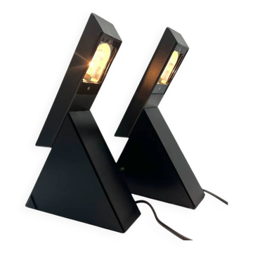 Lampes « Delta »par Mario Bertorelle pour « Jm Rdm » Massanzago, 1980s