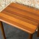 70s teak side table Glostrup Danish Design Denmark Mid Century