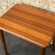 70s teak side table Glostrup Danish Design Denmark Mid Century