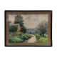 "Landscape of the Norman bocage ", watercolour framed and signed, early 20th century
