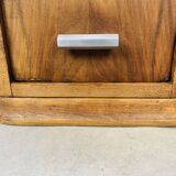 Art Deco bedside table, wood, end table