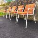 Armchairs with original cushions and Emu garden table model Rio 1966.