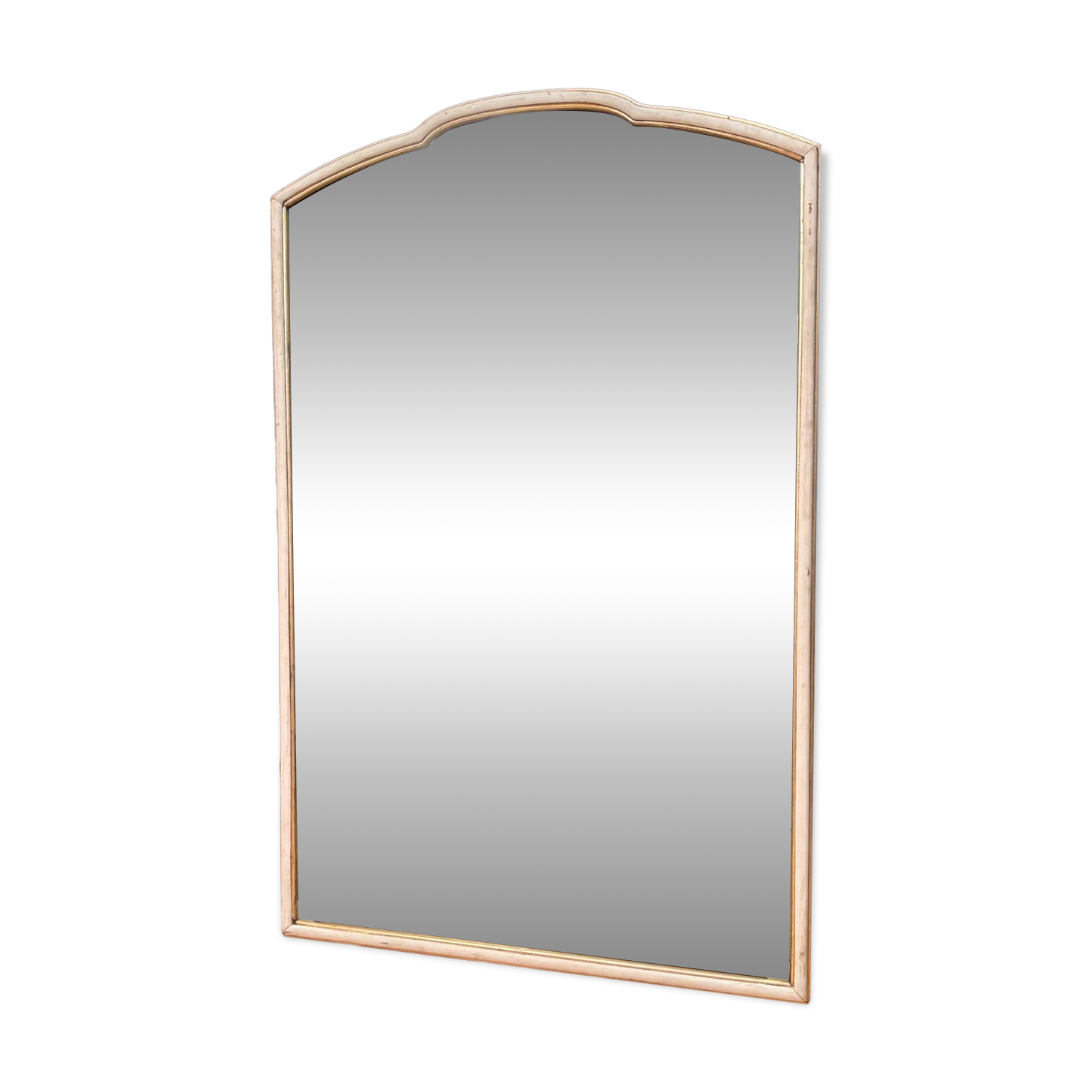 Large Crystal Mirror, Italy, 1960s