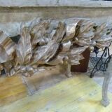 Console en marbre, XIXème s.