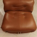 Cassina Soriana sofa for 4 people and 1 Soriana armchair for Cassina.