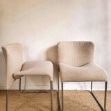 Chaise 70s bouclette
