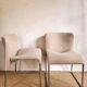 70s bouclette chair