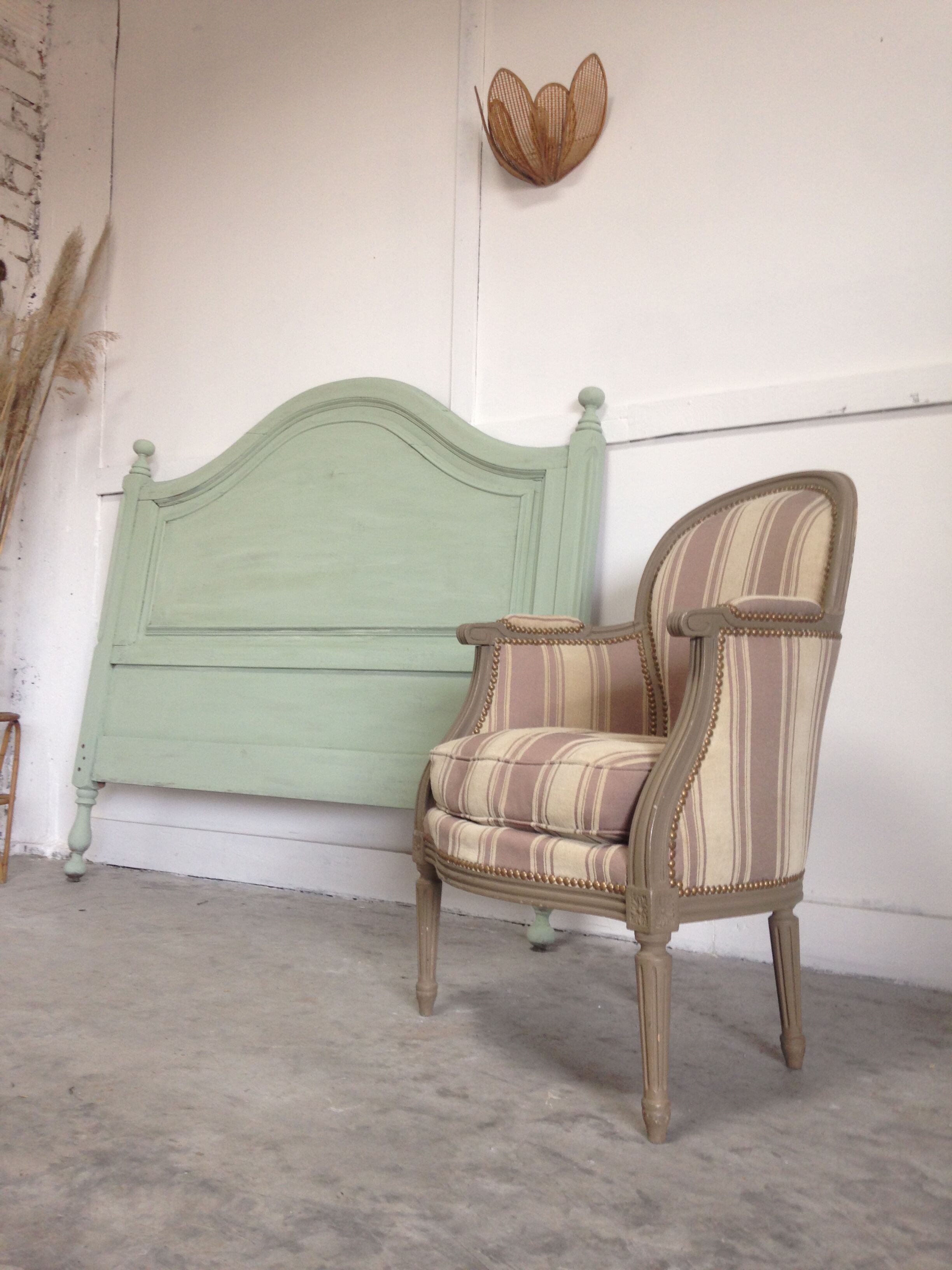 Armchair shepherdess louis xvi